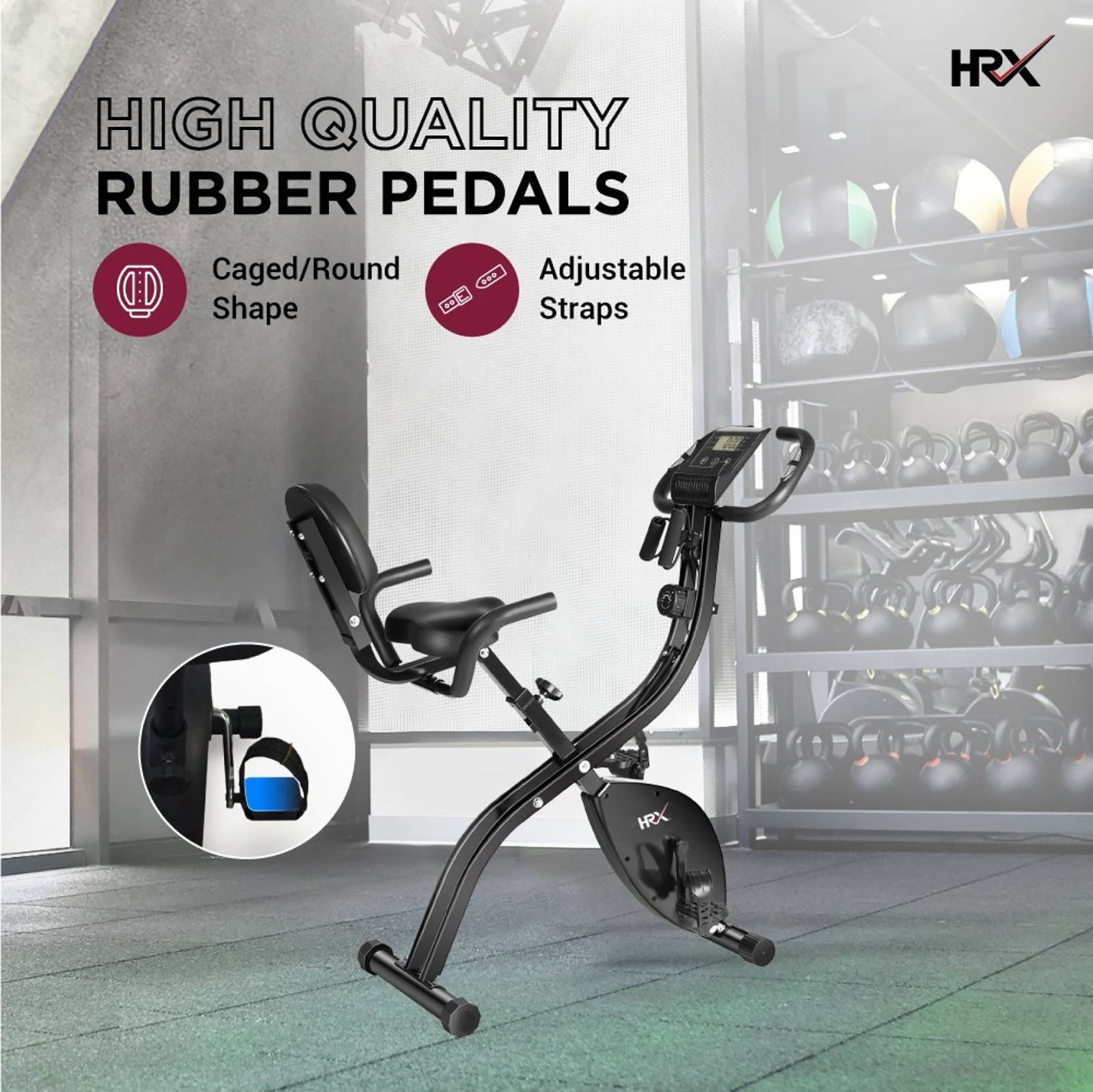 Reach HRX X Pro-EB500 - Durable Indoor Exercise Machine