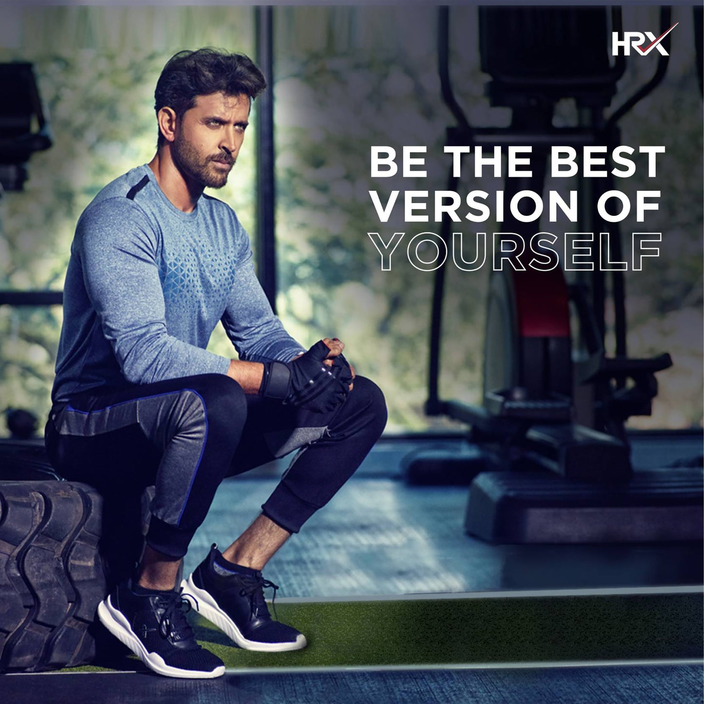 Reach HRX X Pro-EB500 - Portable foldable exercise bike
