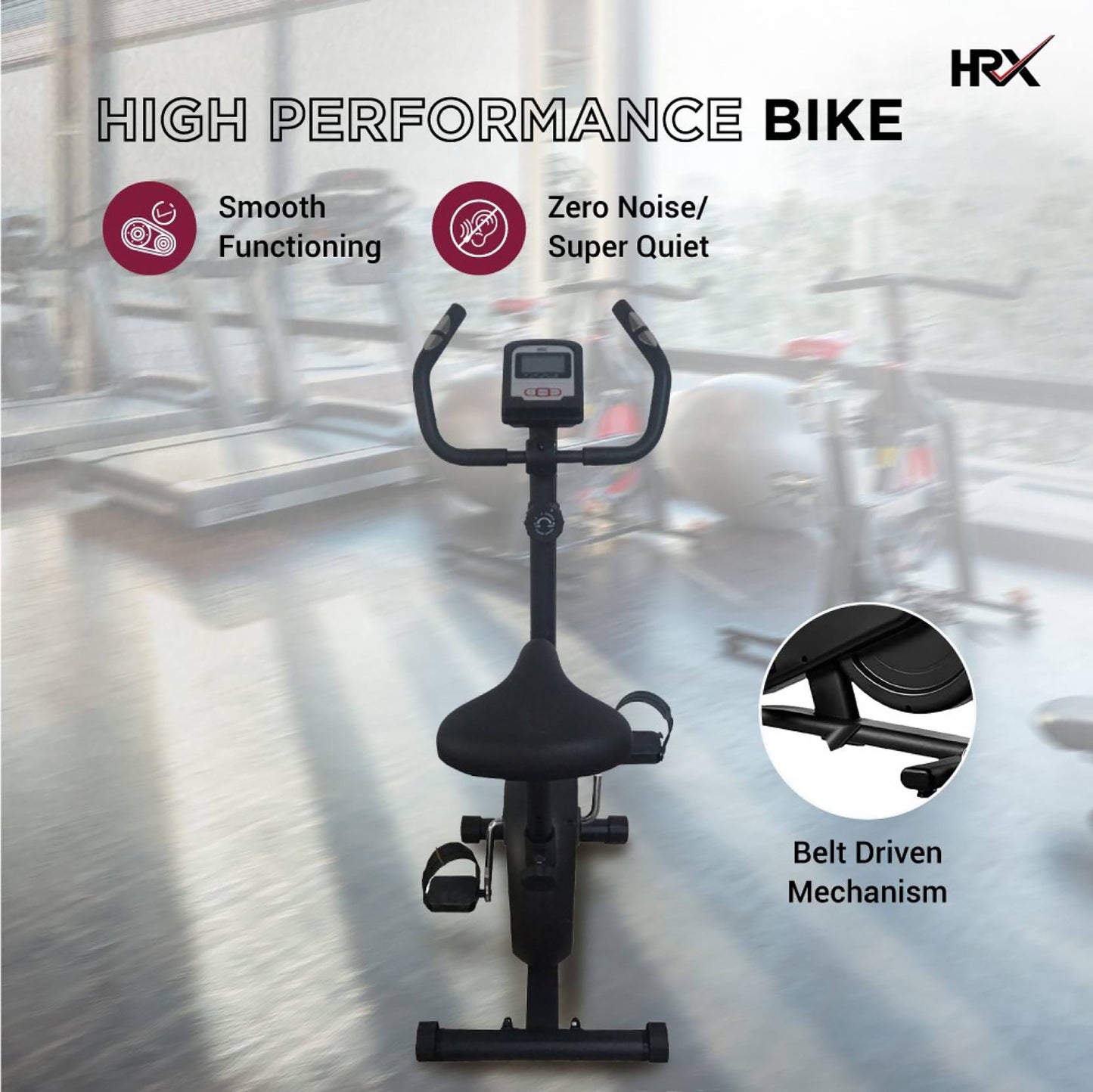 Reach HRX X Pro-EB500 - Home Workout Exercise Cycle