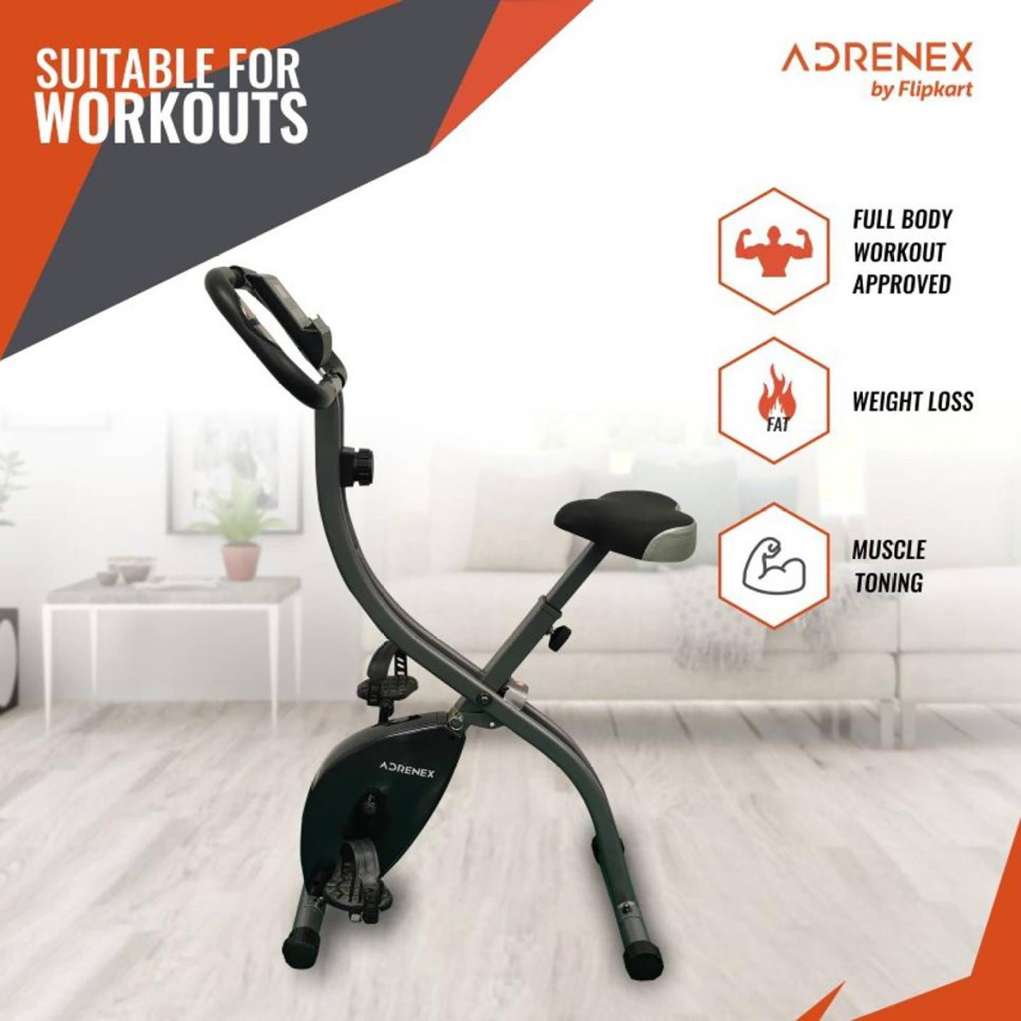 Reach Pro-100 Exercise Bike - Digital monitor view