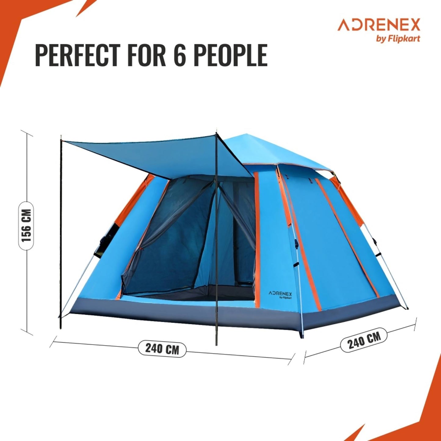 Reach Spacious Camping Tent - Backyard gathering