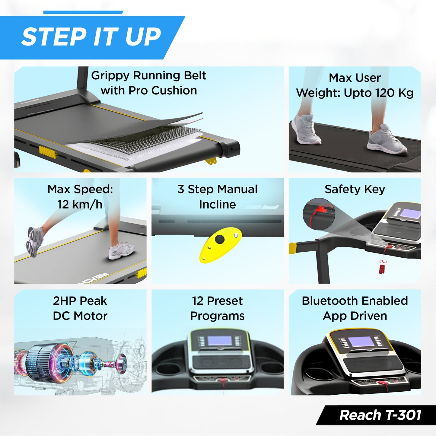 Adrenex treadmill - folding fitness equipment