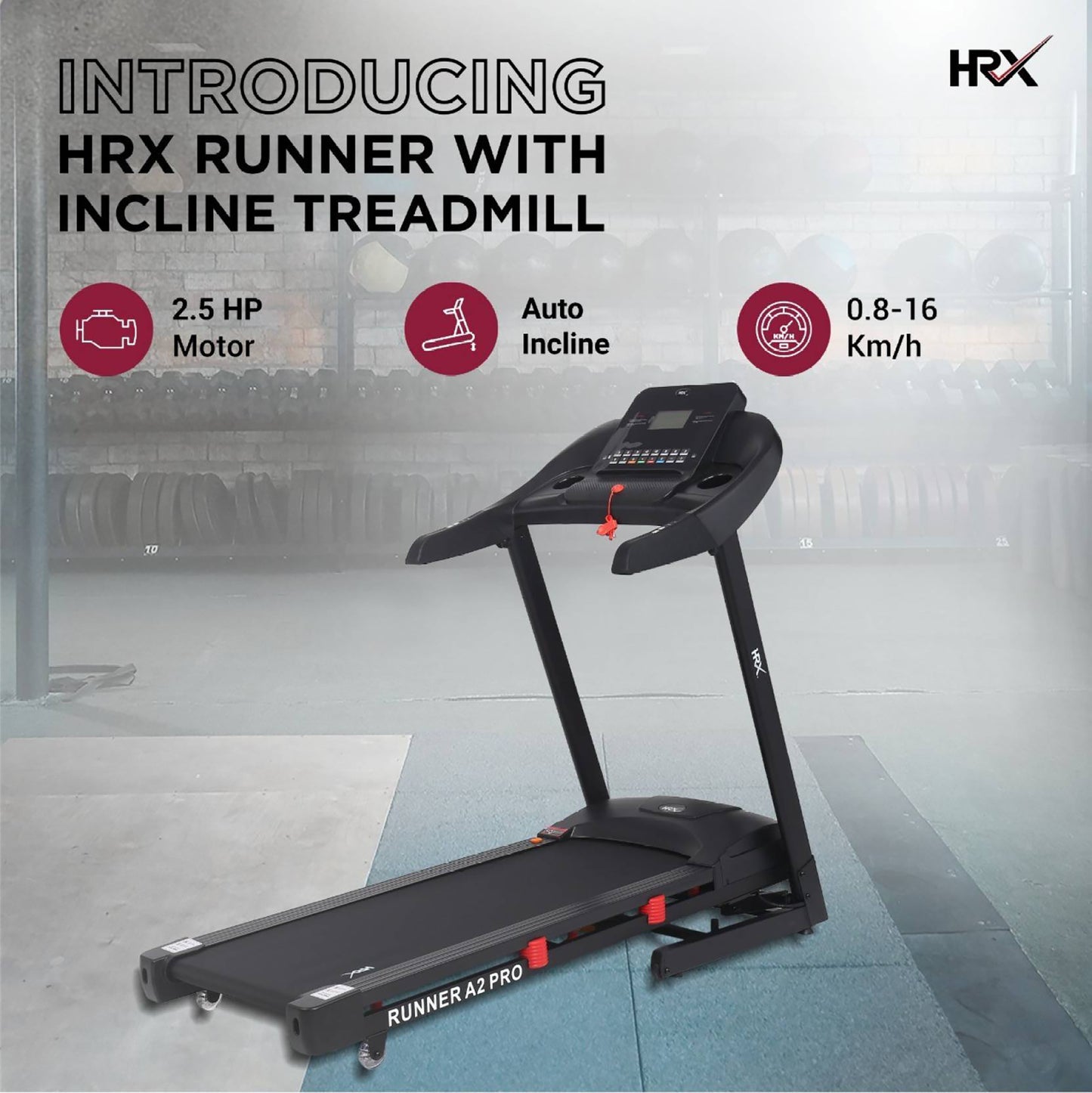 Reach HRX RUNNER A2 PRO - Compact design for apartments