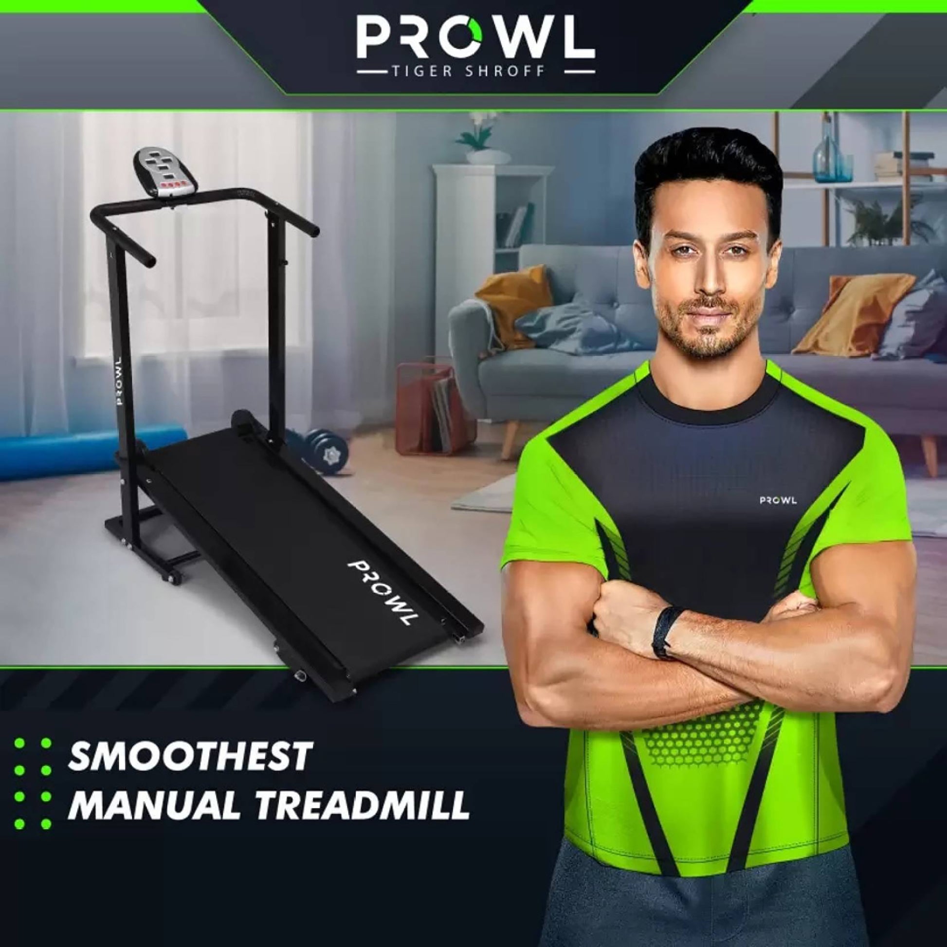 Reach treadmill - Compact design for home workouts