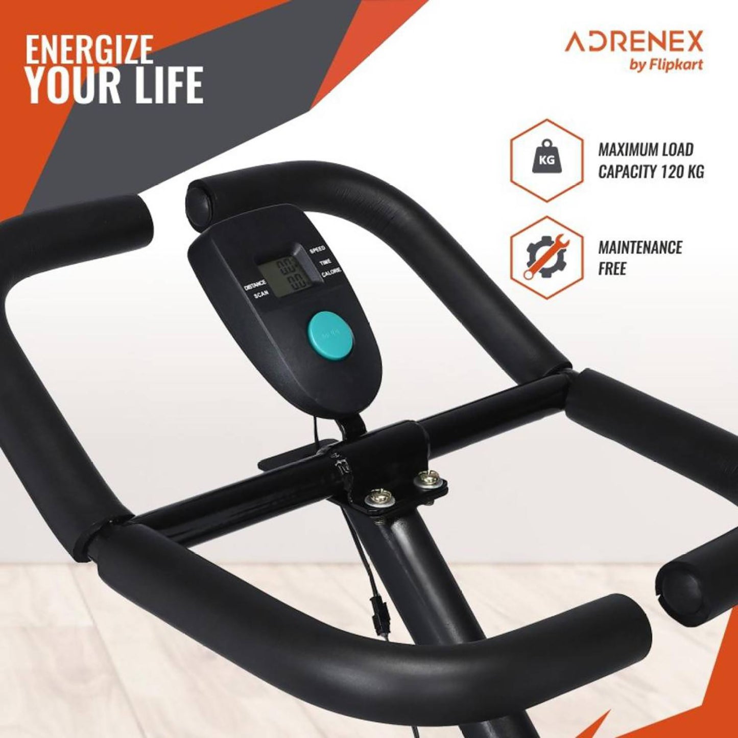 Reach Adrenex Spin-700 - fitness bike with digital monitor