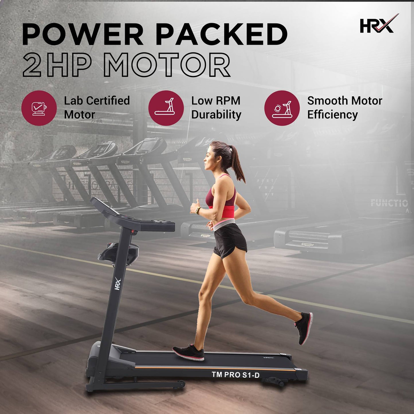 Reach cardio treadmill - Easy-to-use LED display