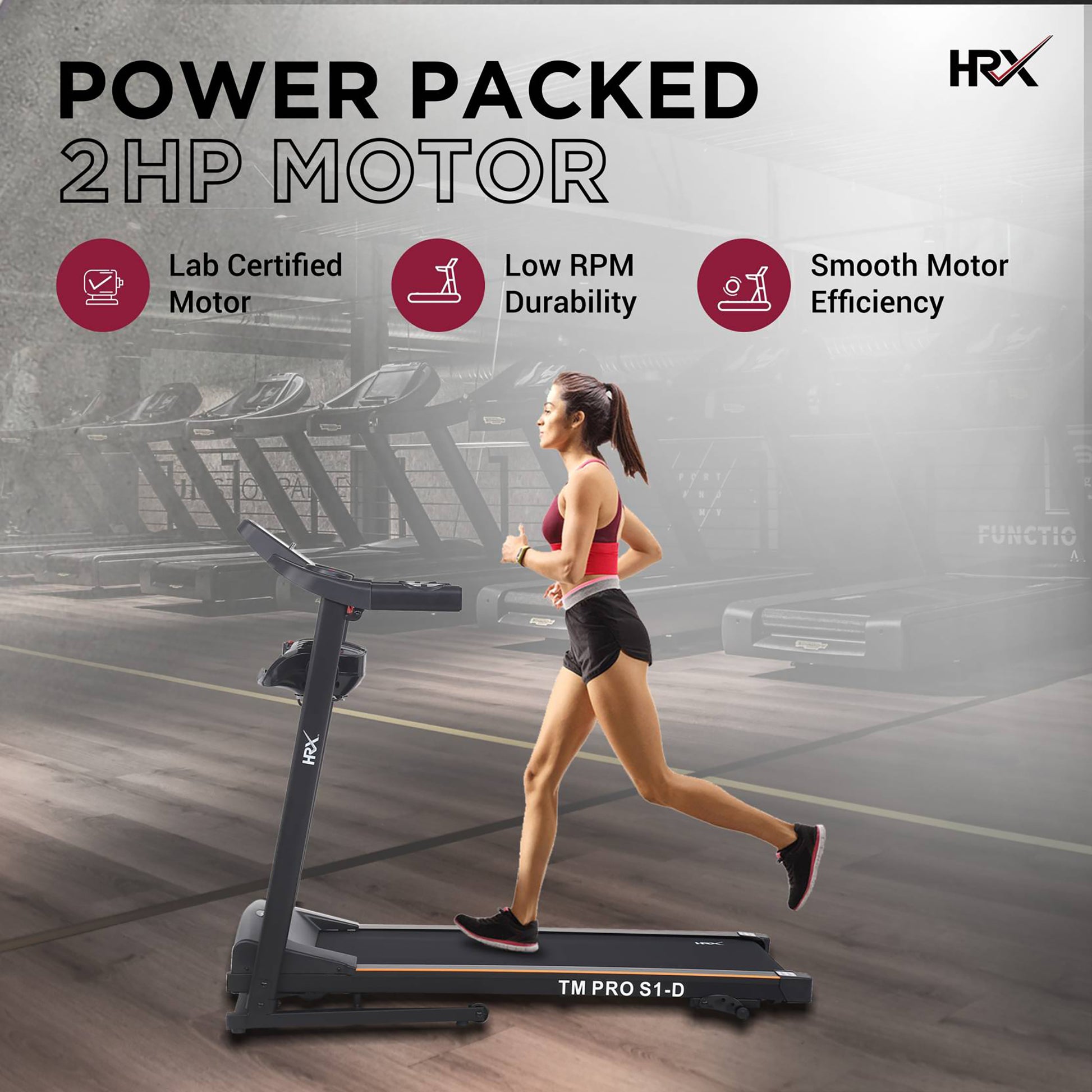 Reach cardio treadmill - Easy-to-use LED display