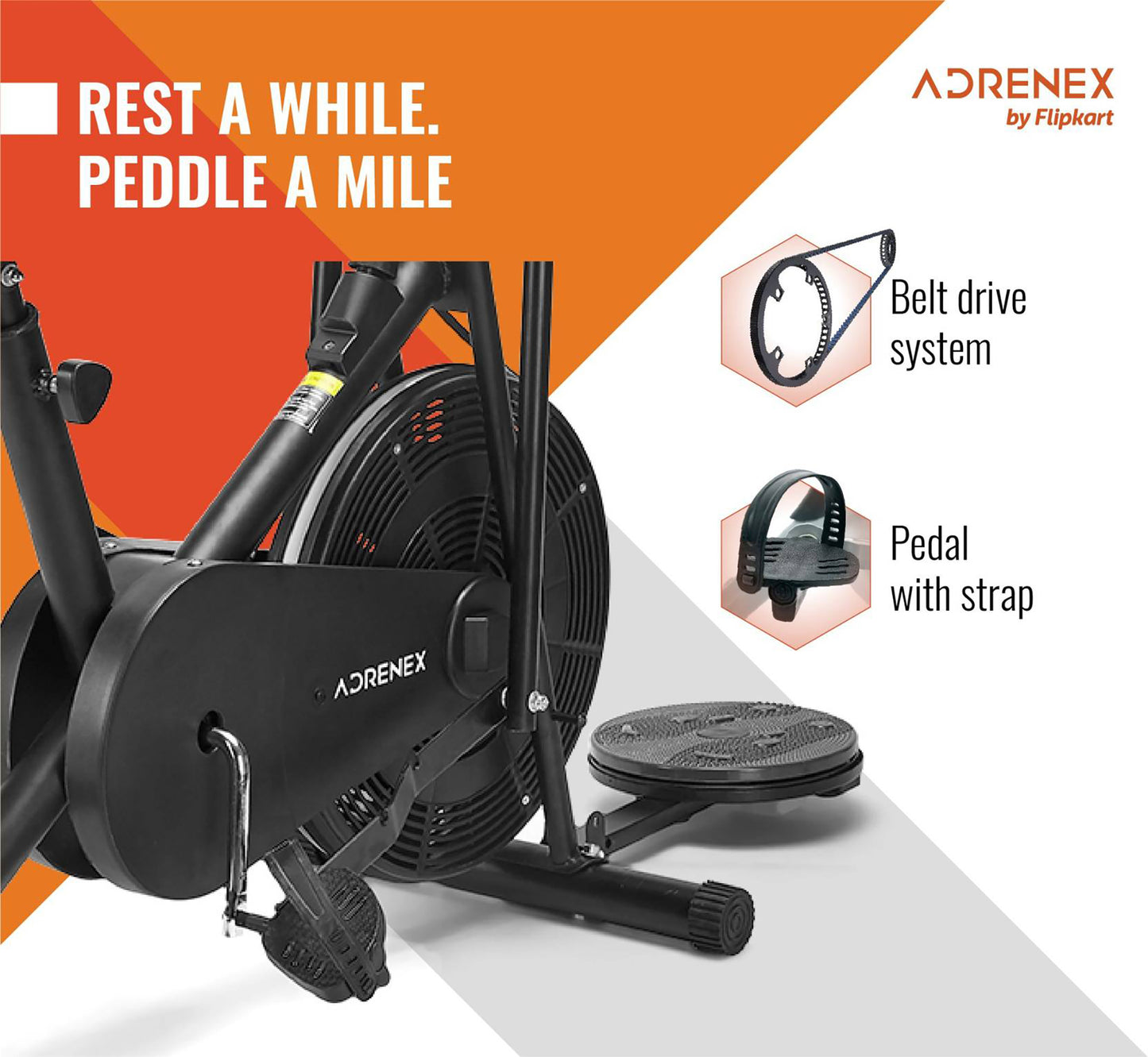 Reach Adrenex Bicycle - Robust and sturdy design