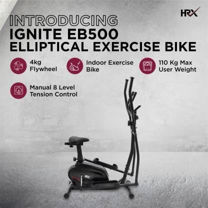 Reach HRX Ignite EB500 elliptical - adjustable resistance levels