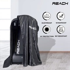 Reach Treadmill Cover (Black) | Water Proof/Dust Proof/Heat Proof | Free Size