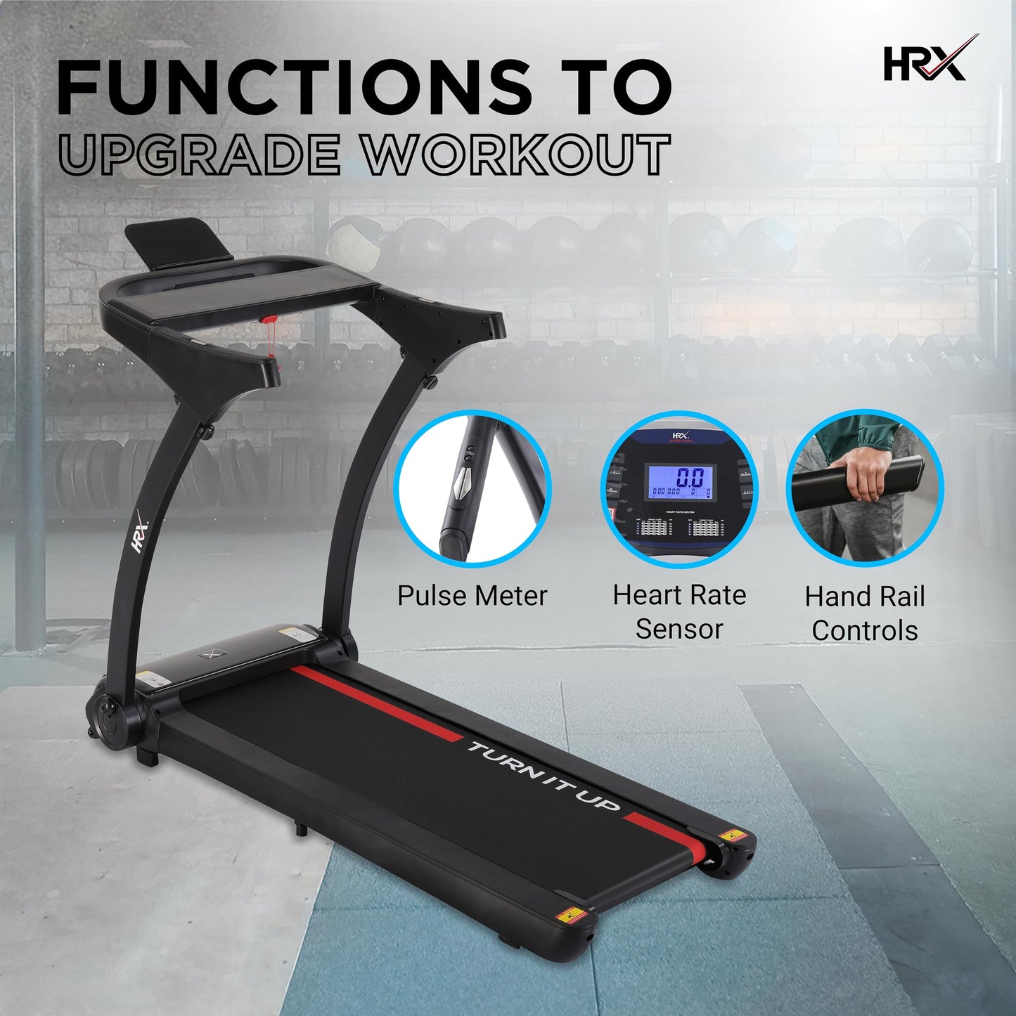 Reach HRX Jogger Pro Treadmill - Fitness Studio Setup