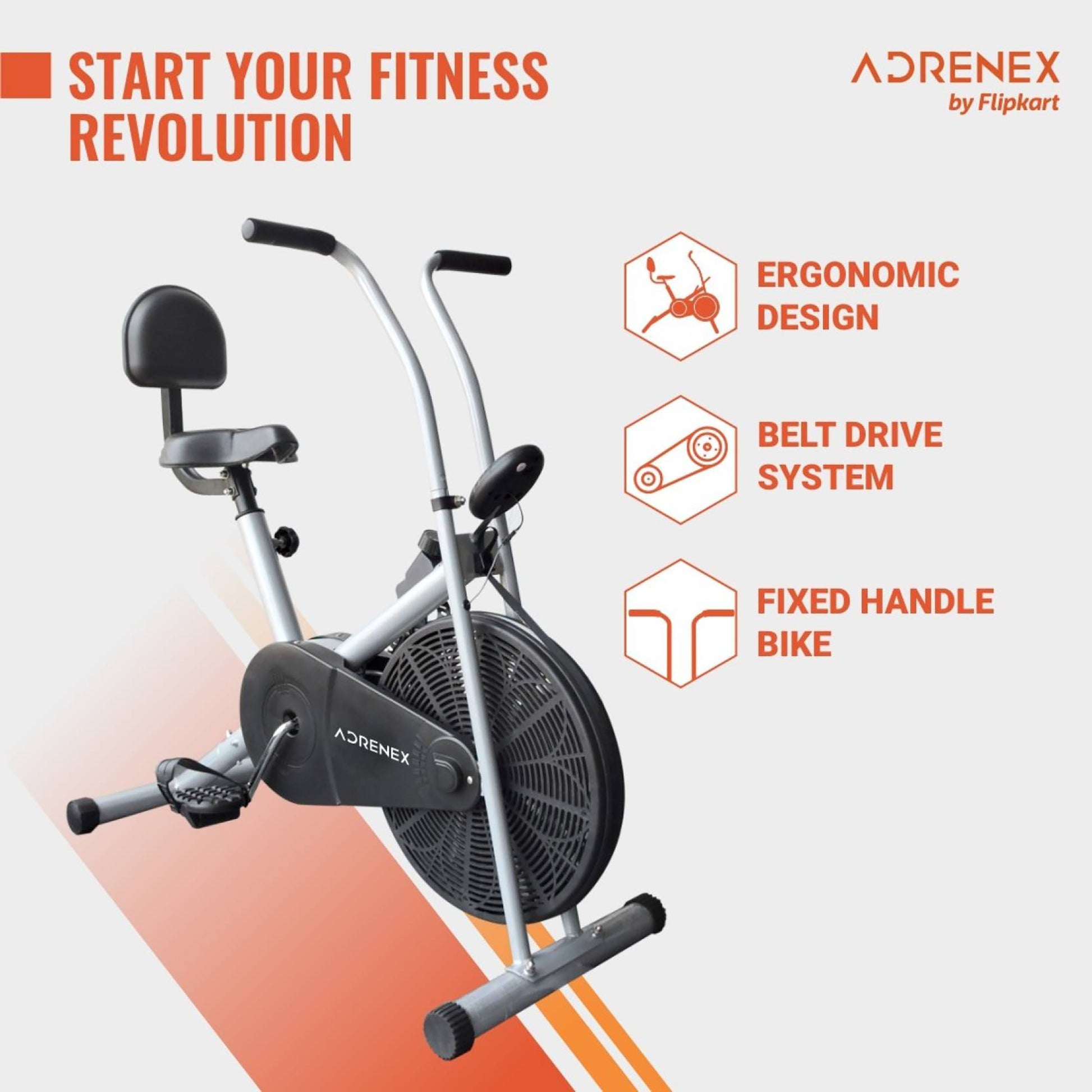 Reach Exercise Equipment - Non-Slip Pedals for Safety