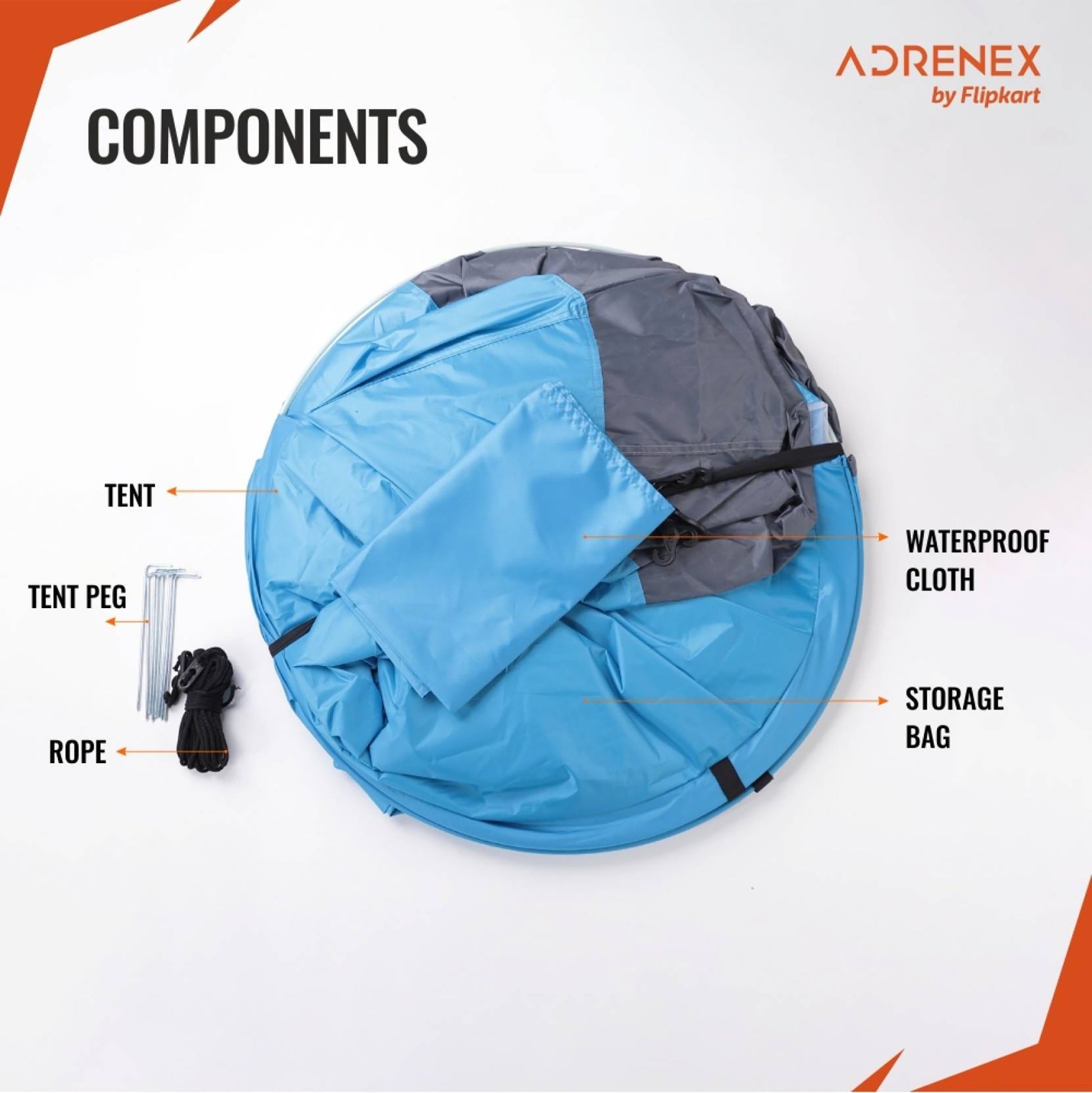 Reach Portable Camping Tent - Ideal for family camping