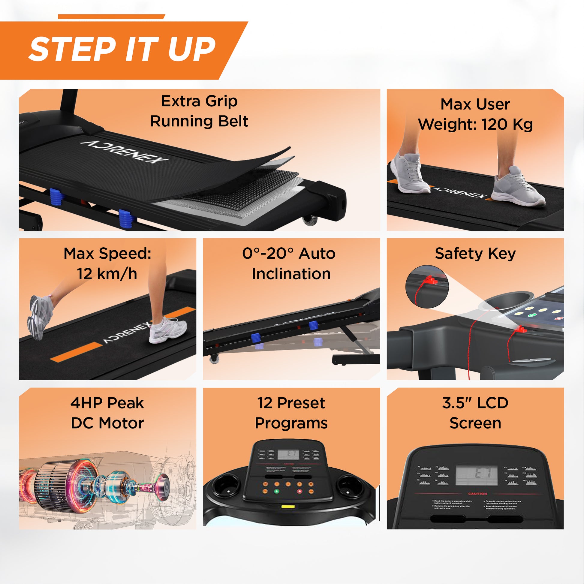 Reach treadmill - Durable fitness machine