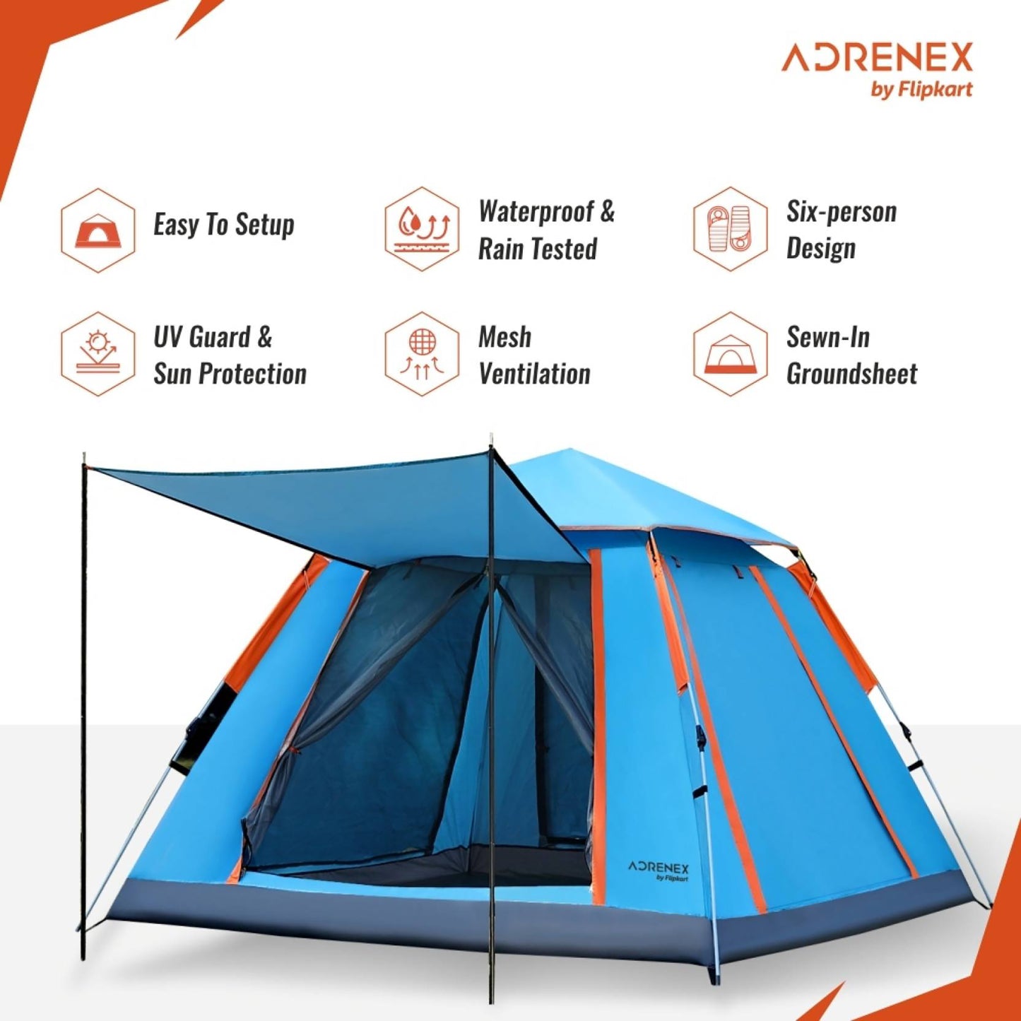 Reach Blue Dome Tent - Outdoor festival