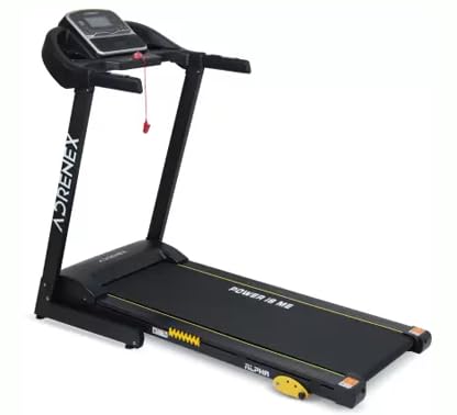 Reach T-301 Folding Treadmill Peak 4 HP | Foldable Home Fitness Equipment with LCD Display for Walking & Running | Cardio Exercise Gym Machine | 4 Incline Levels | 12 Preset or Adjustable Programs | Bluetooth Connectivity | 100 Kgs Max User Weight