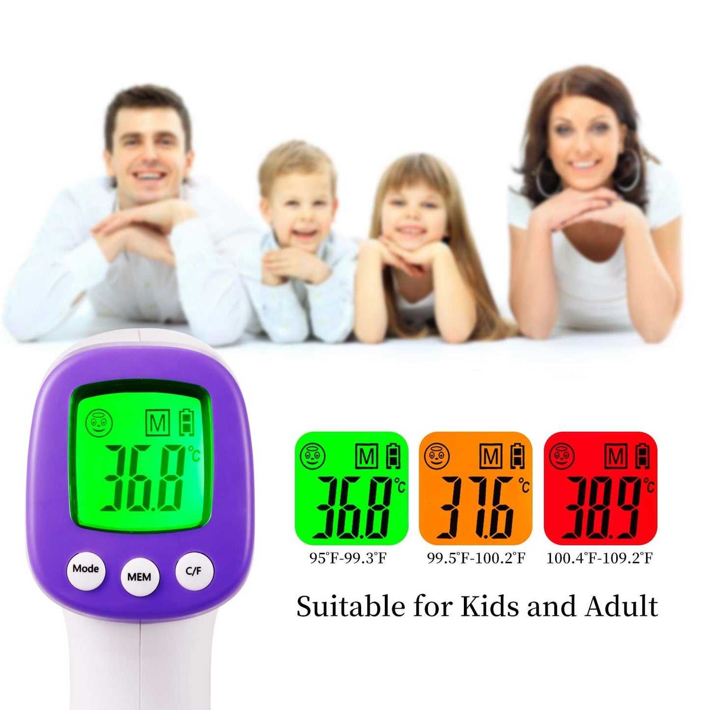 Different color change with Temperature change ; Suitable for kids and Adults.