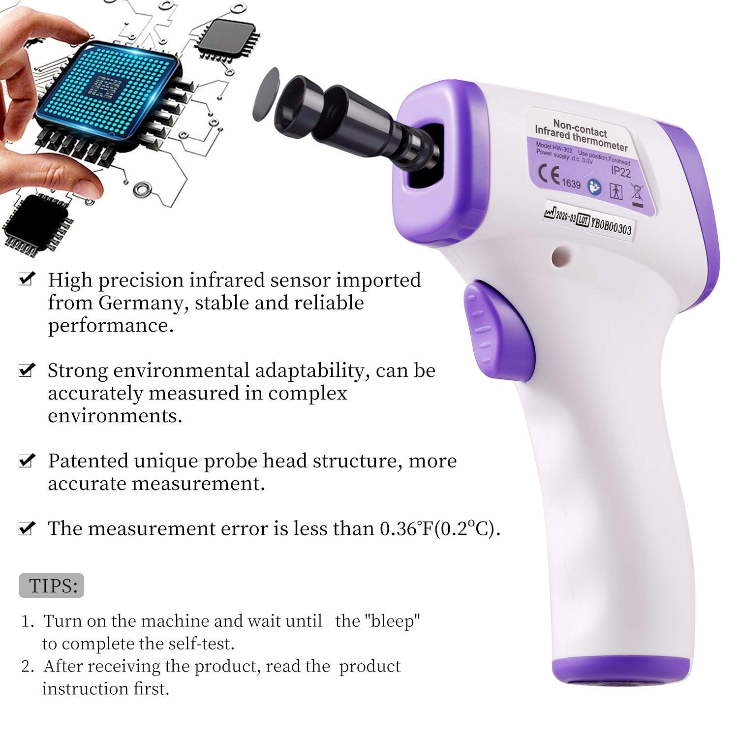 Mechanism and Tips for how to use Thermometer Gun