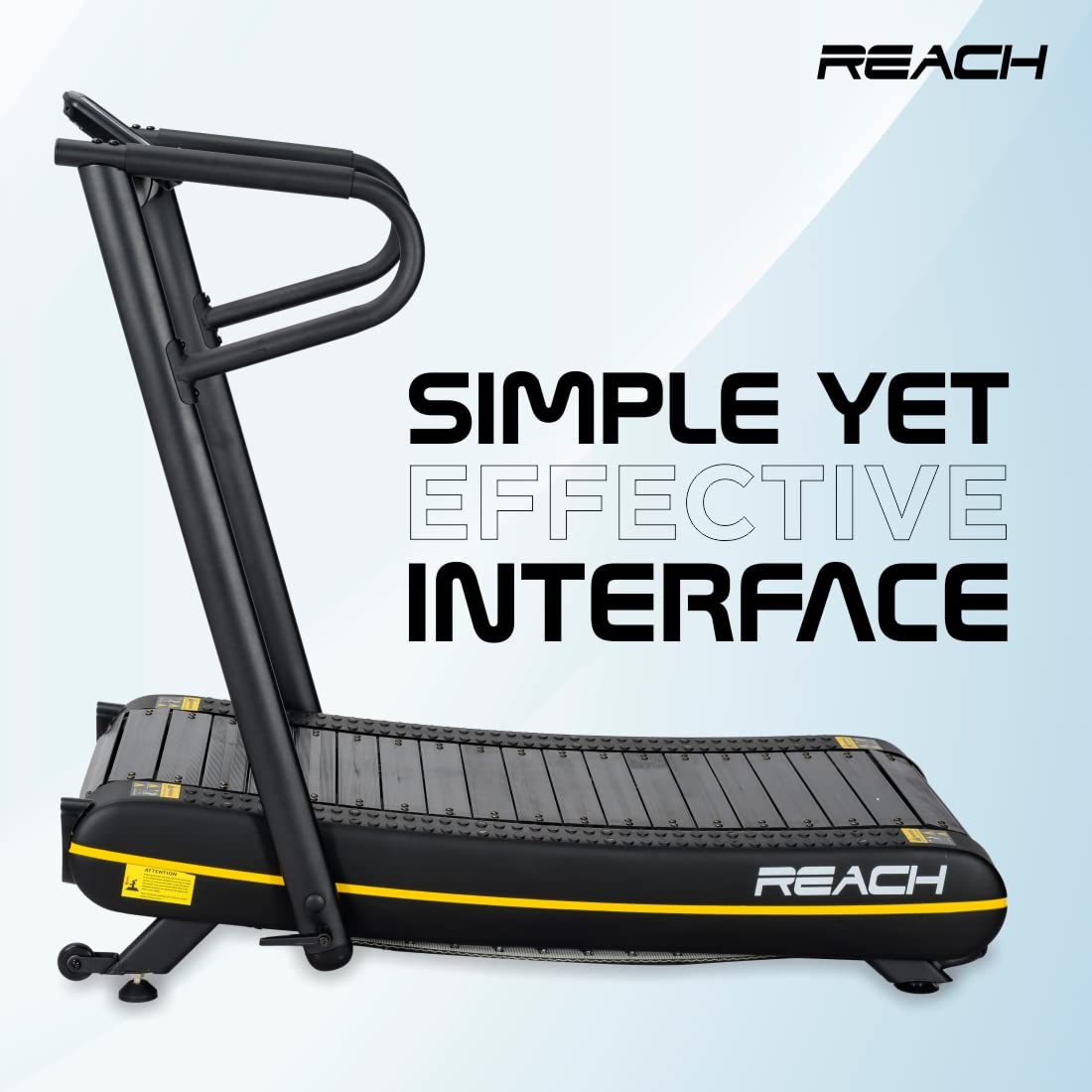 Reach NM-200 Curved Manual Treadmill for Home Gym