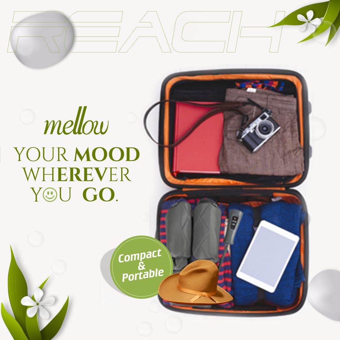 Air Compression Massager in a travel bag- Compact and Portable
