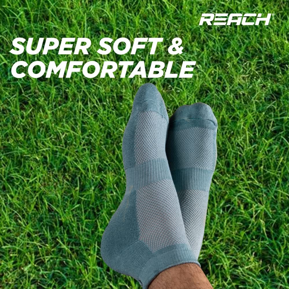 REACH Bamboo Ankle Socks for Men & Women
