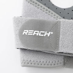 REACH Comfort Max Ankle Support | Chloroprene Rubber | Pain Relief | Gym, Sports & Ortho | Compression Brace | Injuries & Ankle Protection | Suitable for Men & Women | Grey | Free Size